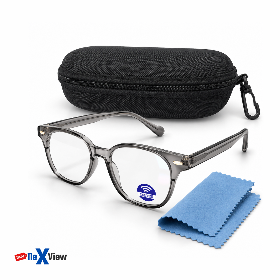 Transparent Grey Blue-Light Shield